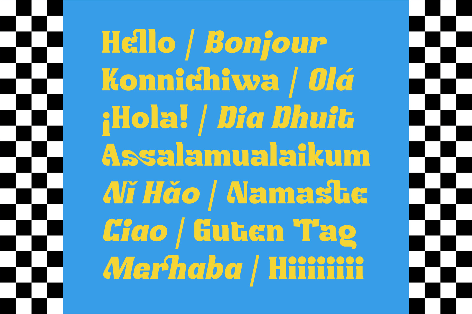 AO Gloria - Display Font AO Gloria - Display Font