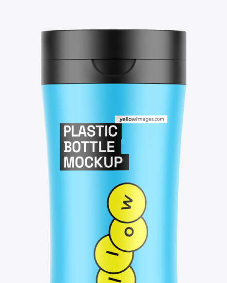 Matte Cosmetic Bottle Mockup