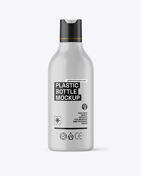 Matte Cosmetic Bottle Mockup