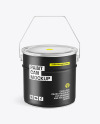 Matte Paint Bucket Mockup