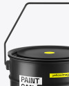 Matte Paint Bucket Mockup