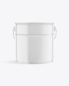 Glossy Paint Bucket Mockup