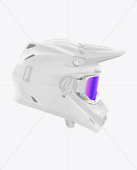 Motocross Helmet Mockup