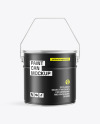 Matte Paint Bucket Mockup