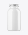 Glossy Pills Bottle Mockup