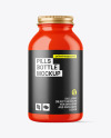 Glossy Pills Bottle Mockup