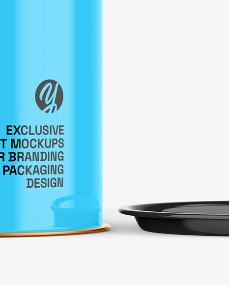 Glossy Snack Tube Mockup