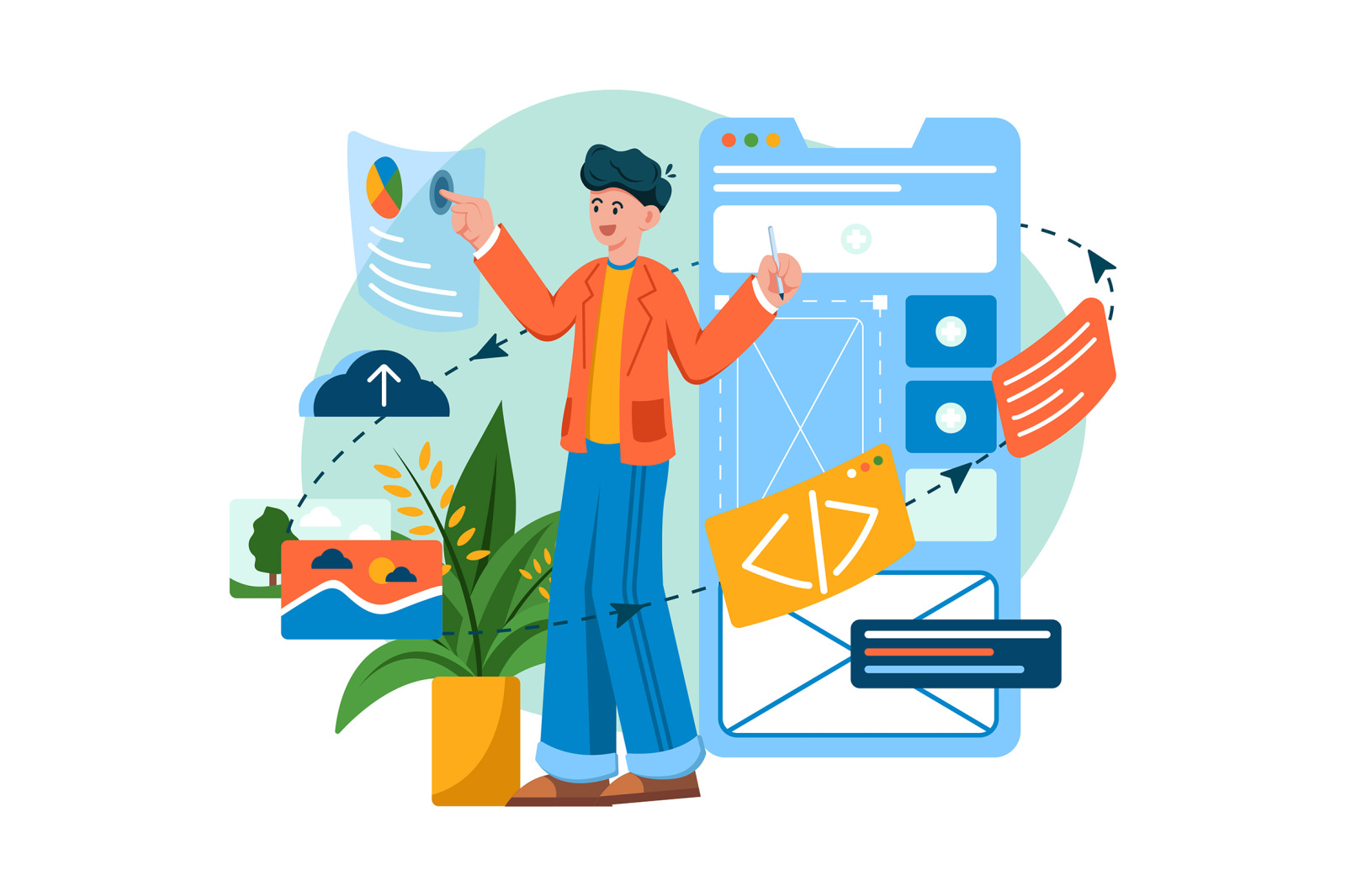 M633_Design Job Illustration Pack M633_Design Job Illustration Pack