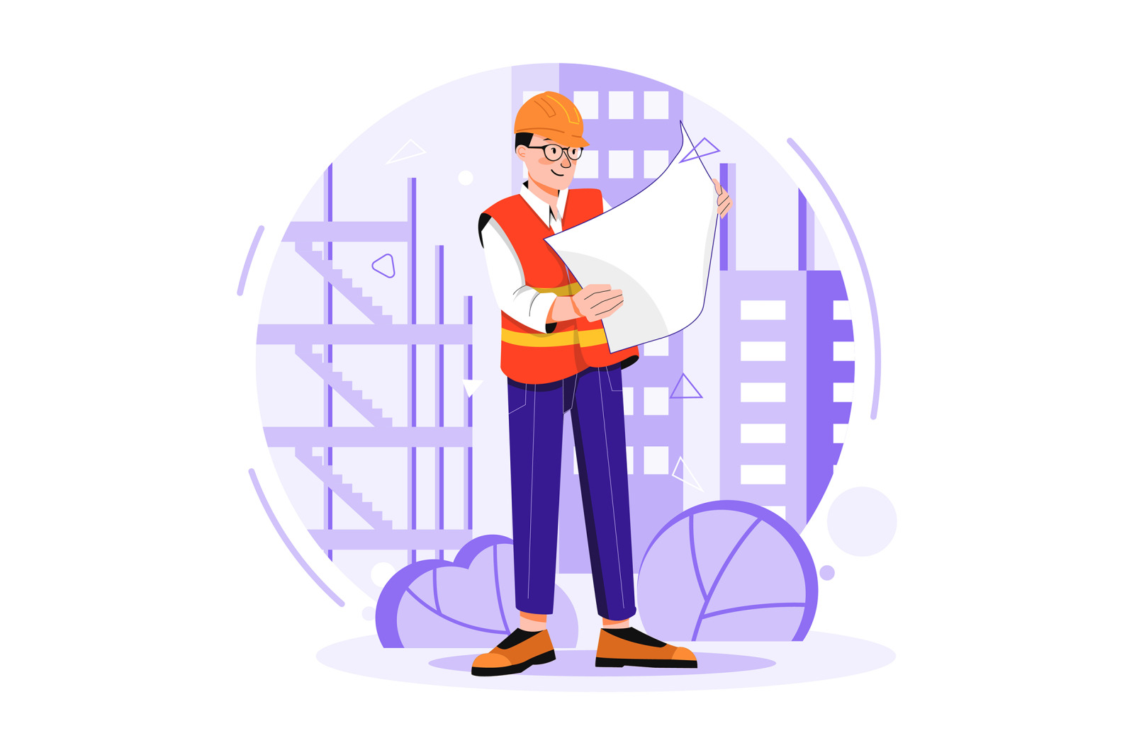 M617_Construction Services Illustration Pack M617_Construction Services Illustration Pack