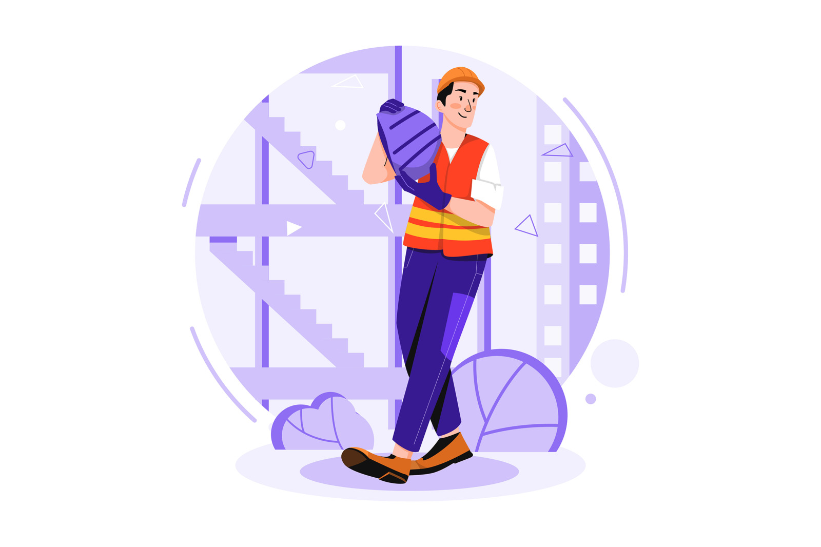 M617_Construction Services Illustration Pack M617_Construction Services Illustration Pack