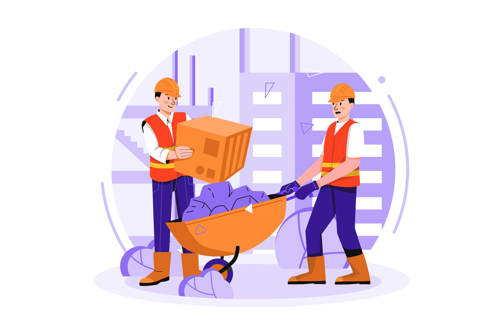 M617_Construction Services Illustration Pack M617_Construction Services Illustration Pack