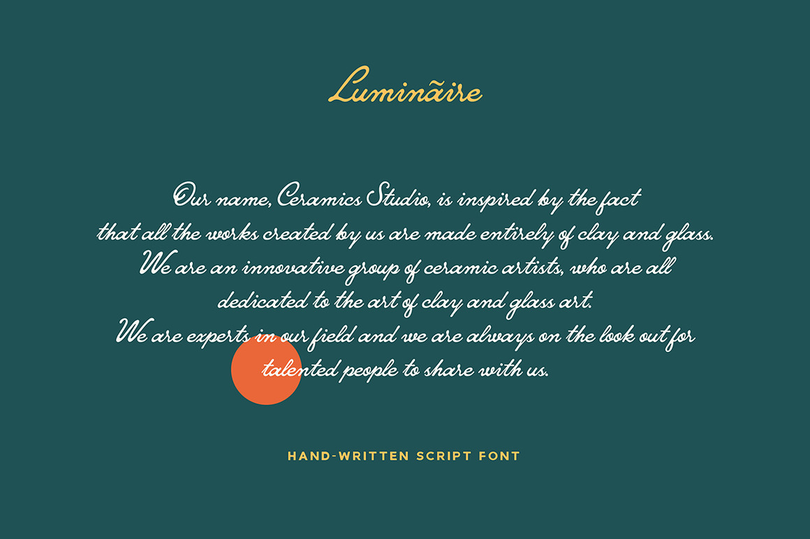 Luminaire Script Luminaire Script