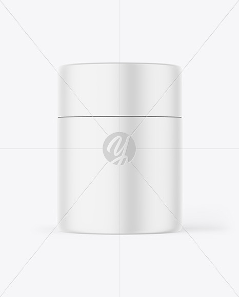 Matte Paper Tube Mockup