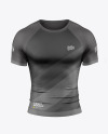 Men’s Compression T-Shirt Mockup