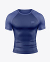 Men’s Compression T-Shirt Mockup