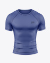 Men’s Compression T-Shirt Mockup