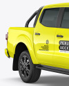 Pickup Truck Mockup - Half Side View