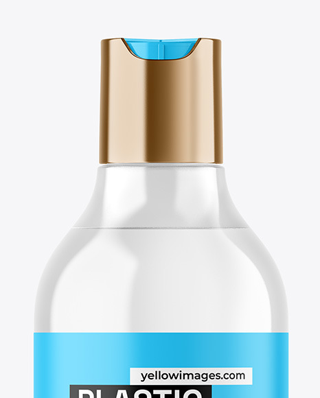 Clear Cosmetic Bottle Mockup