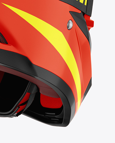 Motocross Helmet Mockup