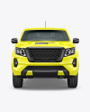 Pickup Truck Mockup - Front View