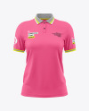 Women's Polo T-Shirt Mockup