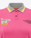 Women's Polo T-Shirt Mockup