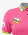 Women's Polo T-Shirt Mockup