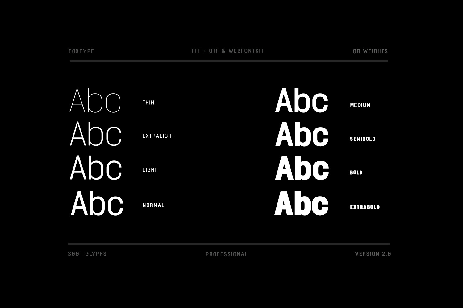 Roclette Pro Typeface Roclette Pro Typeface