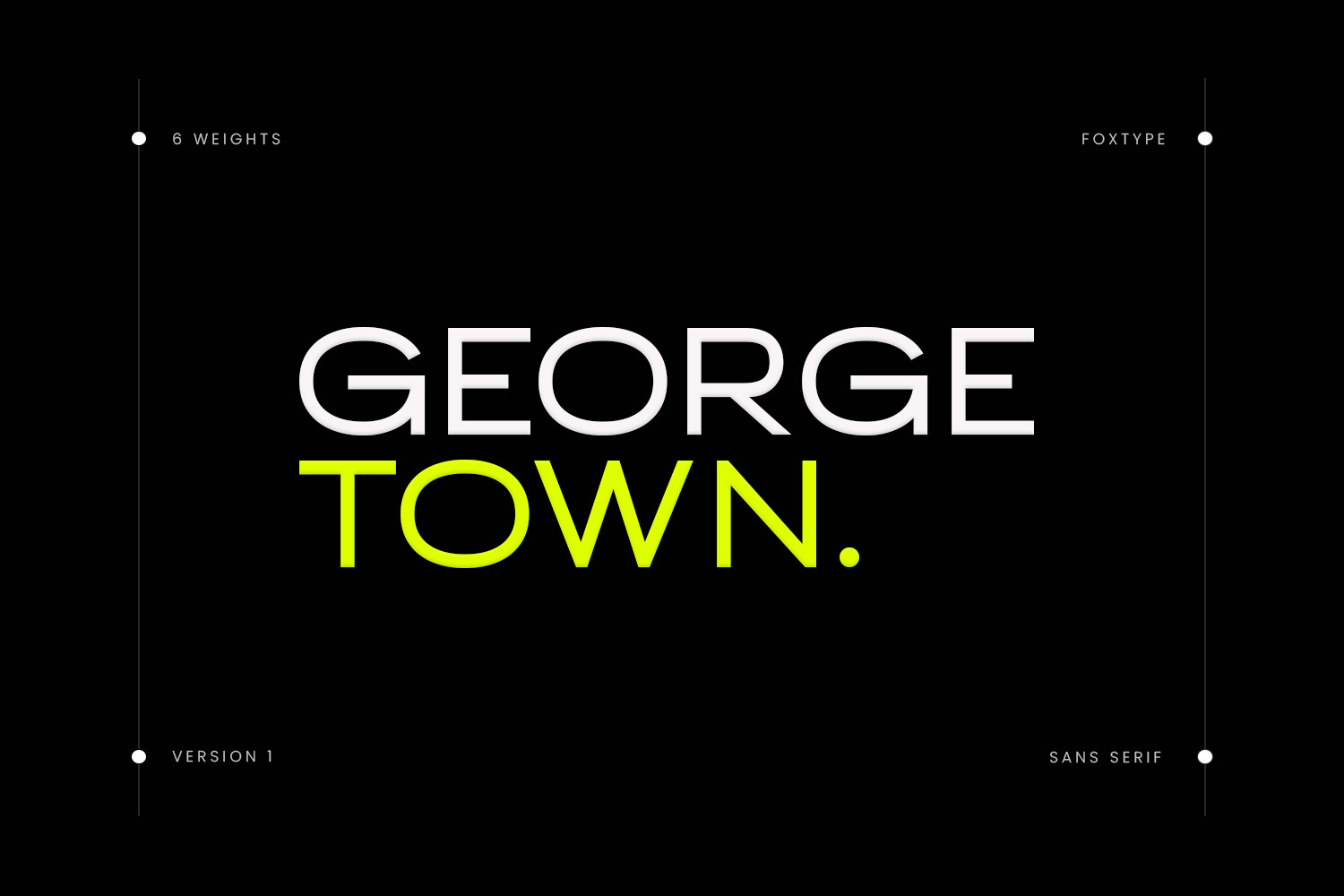 George Town Typeface