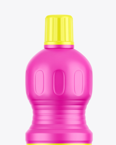 Matte Detergent Bottle Mockup