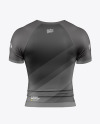 Men’s Compression T-Shirt Mockup - Back View