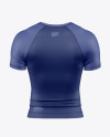 Men’s Compression T-Shirt Mockup - Back View