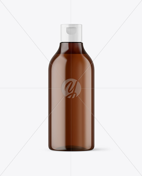 Amber Cosmetic Bottle Mockup Amber Cosmetic Bottle Mockup