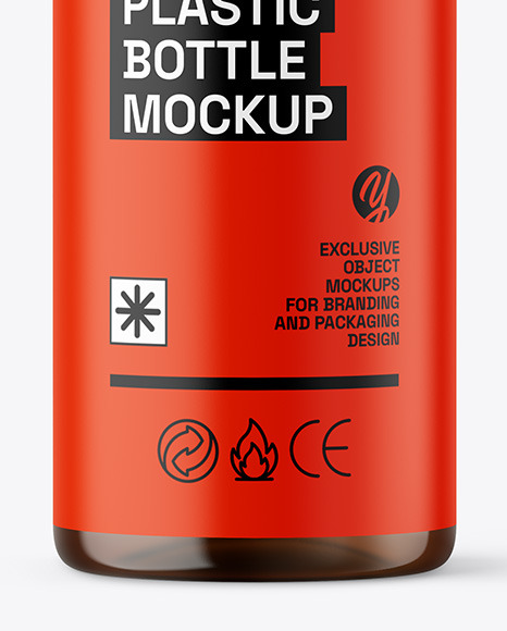 Amber Cosmetic Bottle Mockup Amber Cosmetic Bottle Mockup