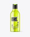 Color Plastic Cosmetic Bottle Mockup Color Plastic Cosmetic Bottle Mockup