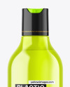 Color Plastic Cosmetic Bottle Mockup Color Plastic Cosmetic Bottle Mockup