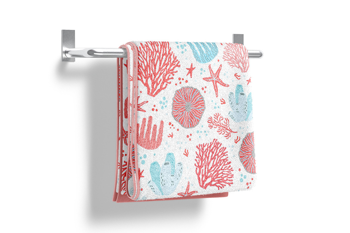 Bath Towel Mockup Bath Towel Mockup