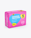 Diapers Package Mockup