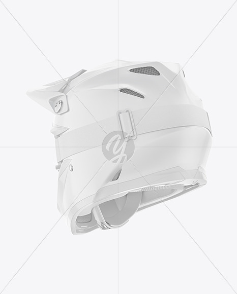 Motocross Helmet Mockup