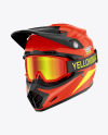 Motocross Helmet Mockup