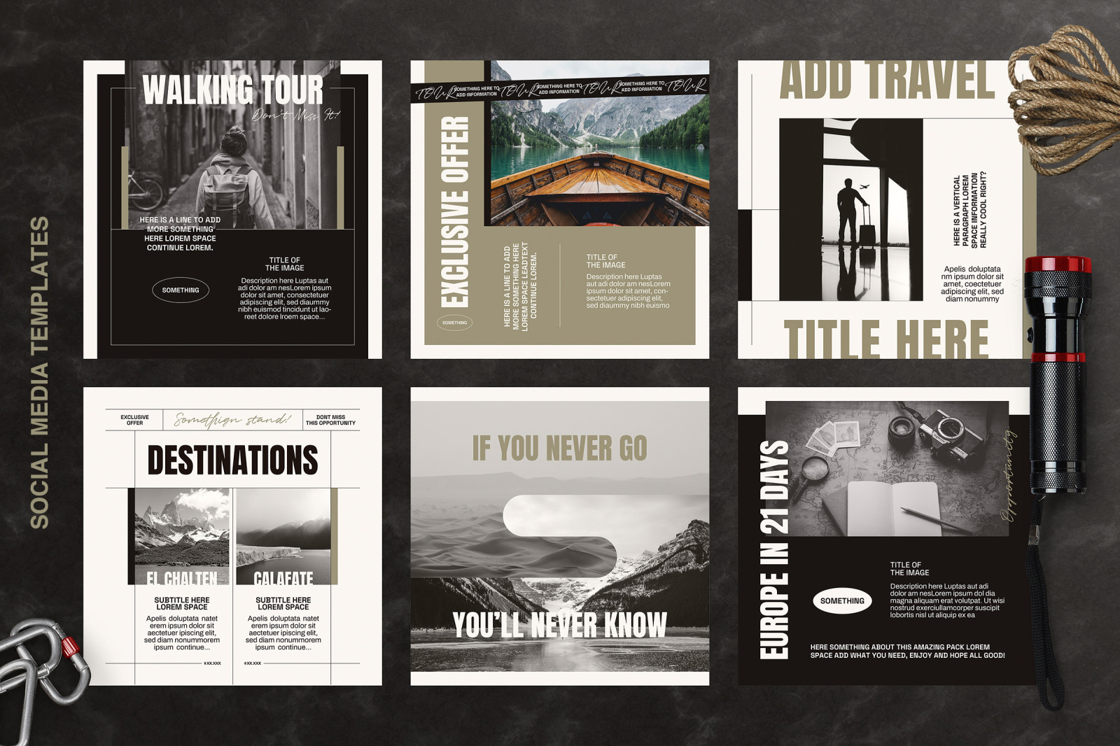 The Traveller Social Media Templates The Traveller Social Media Templates