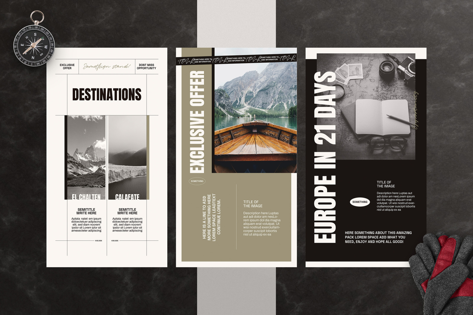 The Traveller Social Media Templates