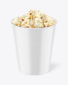 Kraft Popcorn Bucket Mockup