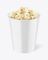 Cardboard Popcorn Bucket Mockup