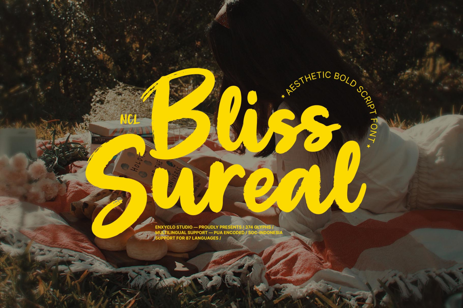 NCL BLISS SUREAL - Bold Script Font NCL BLISS SUREAL - Bold Script Font