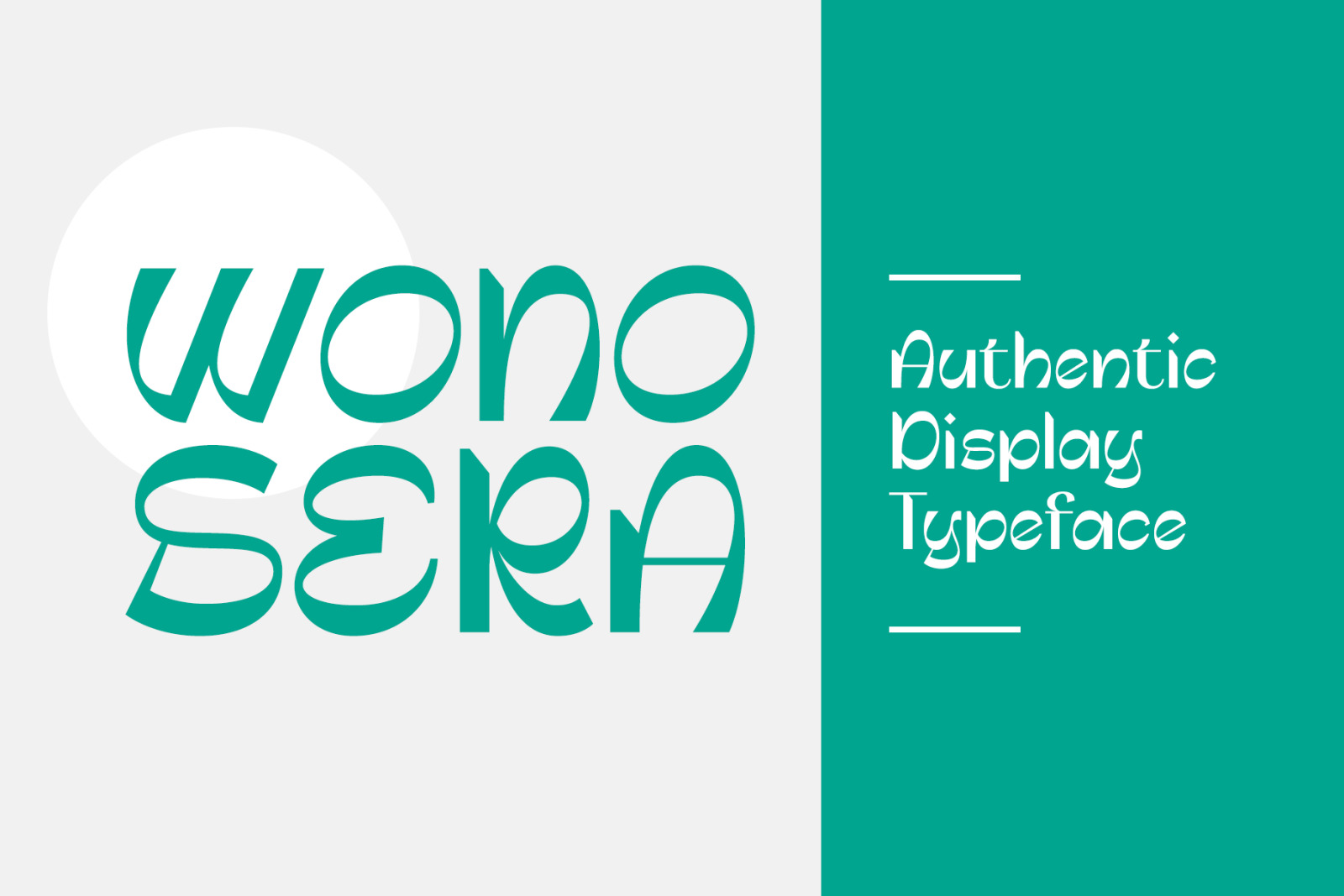 Wonosera Font Wonosera Font