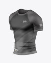 Men’s Compression T-Shirt Mockup - Half Side View