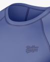 Men’s Compression T-Shirt Mockup - Half Side View