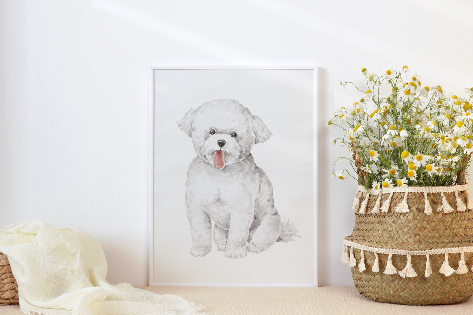 Bichon Frise dogs clipart