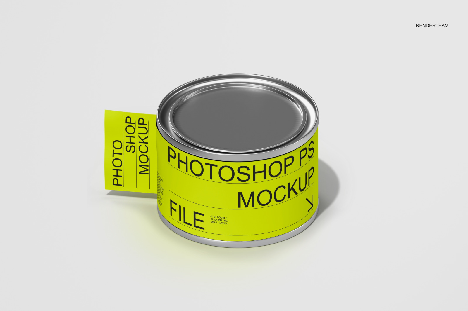 Paint Can Mockup Set